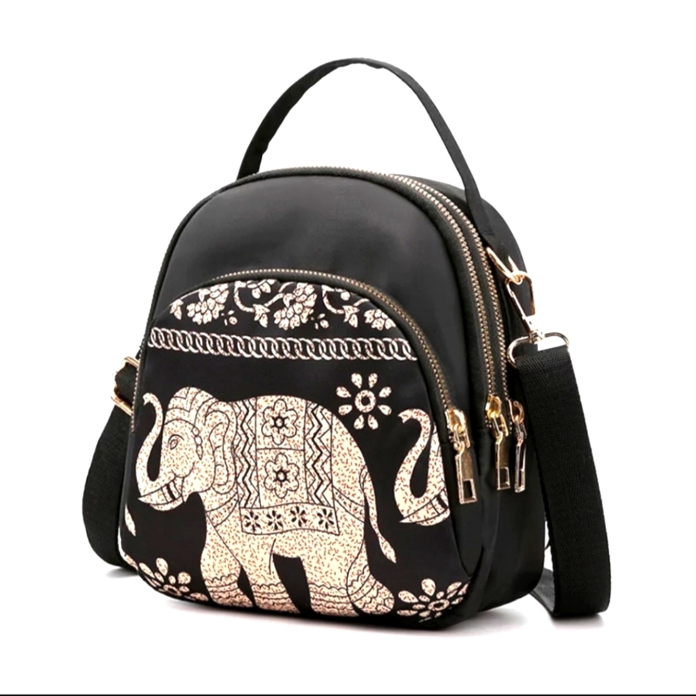 Fashion multi functional bag (crossbody or backpack) waterproof travel knapsack